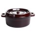 Кокотниця чавунна емальована 6 л, бургунді Yiwu HP-FLG-12 burgundy Кокотниця чавунна емальована 6 л, бургунді Yiwu HP-FLG-12 burgundy
