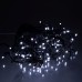 Новорічна гірлянда вулична Бахрома 6 м 105 LED чорний провід Білий 6МBW Новорічна гірлянда вулична Бахрома 6 м 105 LED чорний провід Білий 6МBW