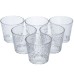 Набір склянок для напоїв Textured Tumbler 6 штук по 140 мл HP-17-17