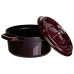 Кокотниця чавунна емальована 2,5 л, бургунді Yiwu HP-FLG-9 burgundy Кокотниця чавунна емальована 2,5 л, бургунді Yiwu HP-FLG-9 burgundy