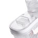 Контейнер для зберігання сипучих продуктів 20х11х22 см з дозатором і мірною шкалою ємність для круп 2л HP-27-13