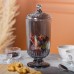 Цукерниця з кришкою скляна Ø 10 см HP-YH-18 Цукерниця з кришкою скляна Ø 10 см HP-YH-18