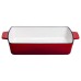 Форма для запікання чавунна 3 л червоний Yiwu HP-FLG-16 RED