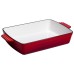 Форма для запікання чавунна 3 л червоний Yiwu HP-FLG-16 RED