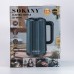 Електрочайник Sokany 3 літри Зелений SK-09018GR