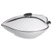 Супниця 800 (мл) порцелянова 32×21×16 (см) з кришкою Білий з сріблом XL-4054AS Супниця 800 (мл) порцелянова 32×21×16 (см) з кришкою Білий з сріблом XL-4054AS