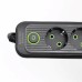 Мережевий фільтр чорний з вимикачем 3 розетки 3хUSB-A 1xUSB-C 3м HP-5-34 Мережевий фільтр чорний з вимикачем 3 розетки 3хUSB-A 1xUSB-C 3м HP-5-34