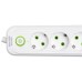 Мережевий фільтр-подовжувач 5 розеток 3xUSB-A 1xUSB-C 5м білий HP-5-43 Мережевий фільтр-подовжувач 5 розеток 3xUSB-A 1xUSB-C 5м білий HP-5-43