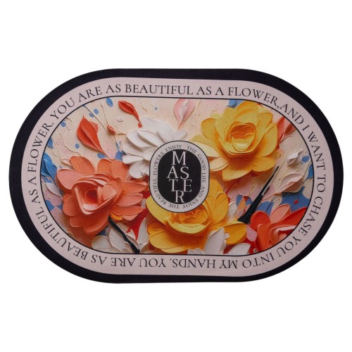 Килимок діатомітовий універсальний BEAUTIFUL FLOWERS 58*38 см з ефектом 3-D HP-42-55 Килимок діатомітовий універсальний BEAUTIFUL FLOWERS 58*38 см з ефектом 3-D HP-42-55