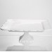 Блюдо на ніжці квадратне порцелянове Pearl 30,5*30,5 см Yiwu 120-YH-HG039