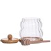 Медовниця скляна з кришкою і ложкою 320 (мл) 64486-10