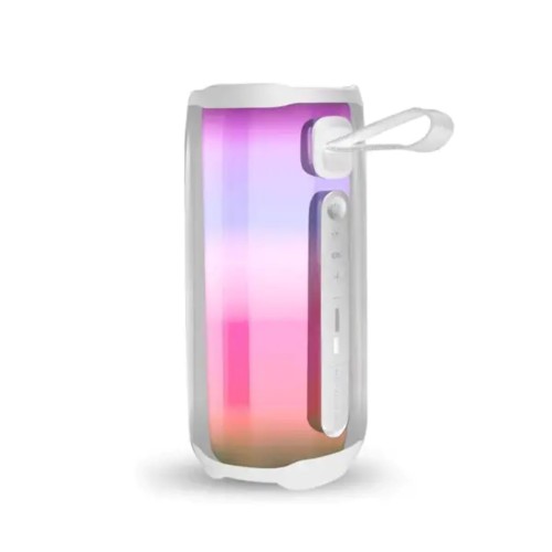 Портативна колонка 8 Вт з підсвічуванням і USB Білий PULSE5W Портативна колонка 8 Вт з підсвічуванням і USB Білий PULSE5W