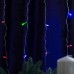 Гірлянда штора світлодіодна GarlandoPro 160LED 8 ліній 1,5х1,5 м гірлянда на штору ZWM2160LEDML