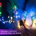 Гірлянда світлодіодна кінський хвіст GarlandoPro 200LED Роса 2м 10 ліній 173309ML