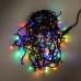 Вулична гірлянда бахрома 12 м 200 led чорний провід Мультиколір 12MBML Вулична гірлянда бахрома 12 м 200 led чорний провід Мультиколір 12MBML