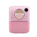 Фотоапарат дитячий акумуляторний Yimi Print Camera Mini Full HD Рожевий YX17P