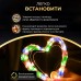 Гірлянда роса на пульті 50 метрів на 500 led світлодіодів крапля на зеленому дроті мультиколор 500L50MGML Гірлянда роса на пульті 50 метрів на 500 led світлодіодів крапля на зеленому дроті мультиколор 500L50MGML