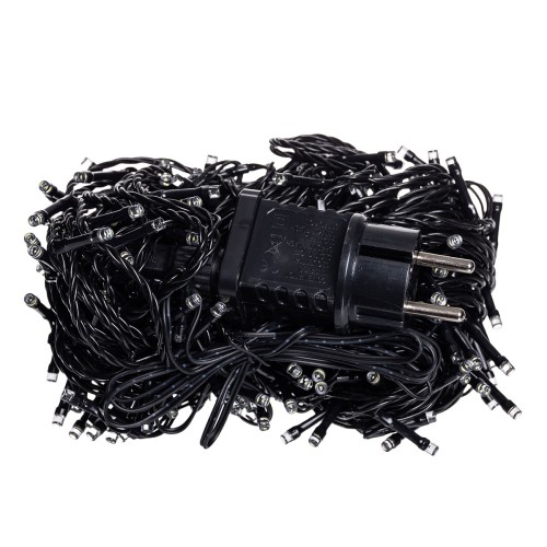 Гірлянда Нитка вулична 30 (м) 300 LED чорний провід Мультиколір CF300L30MBML