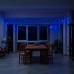 Новорічна гірлянда вулична 50 м 500 LED з сонячною батареєю чорний провід Синій SB500L50MBBL Новорічна гірлянда вулична 50 м 500 LED з сонячною батареєю чорний провід Синій SB500L50MBBL