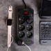 Мережевий фільтр подовжувач 3 м на 6 розеток 4 USB 2 Type-C та кнопкою вимкнення HP-5-15